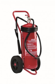 Powder fire extinguisher, 50 kg, type PEF 50-10