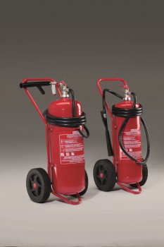 Powder fire extinguisher, 25 kg, type PDE 25-5