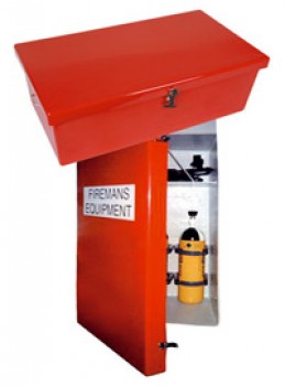 Wall Cabinet, suitable to 1 breathing apparatus and 3 spare cylinders