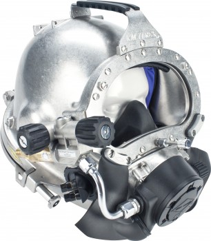 Dive Helmet Kirby Morgan® 77, Stainless Steel