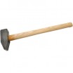Sledge hammer, 3 kg, c/w wooden shaft, 800 mm long