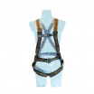 Safety harness with leg loops and shoulder loops