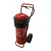 Foam fire extinguisher, type SEF 50B/10, 50 kg, on wheels