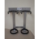 Wall Bracket suitable to 2 Carbon Cylinders up to diam. 160 mm