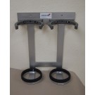 Wall Bracket suitable to 2 Steel Cylinders up to diam. 140 mm