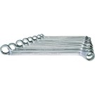 Double-end box wrench-set, DIN 838, 12-part